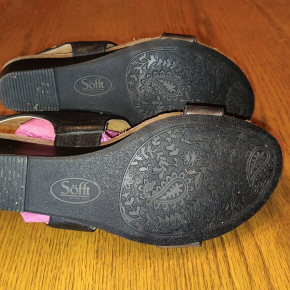 Sofft Wedge Sandals sz 7 M - Picture 8 of 11